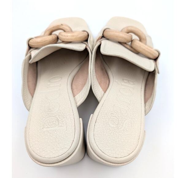 Pedro Garcia Umita Slide Sandal Women's Ivory Petitgrain Size US6 EU36.5 - Picture 5 of 12